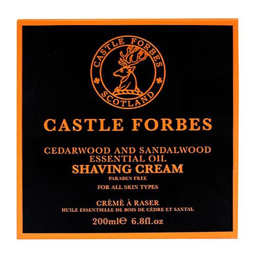 Castle Forbes Cedar and Sandalwood Shaving Cream Shaving Cream Castle Forbes
