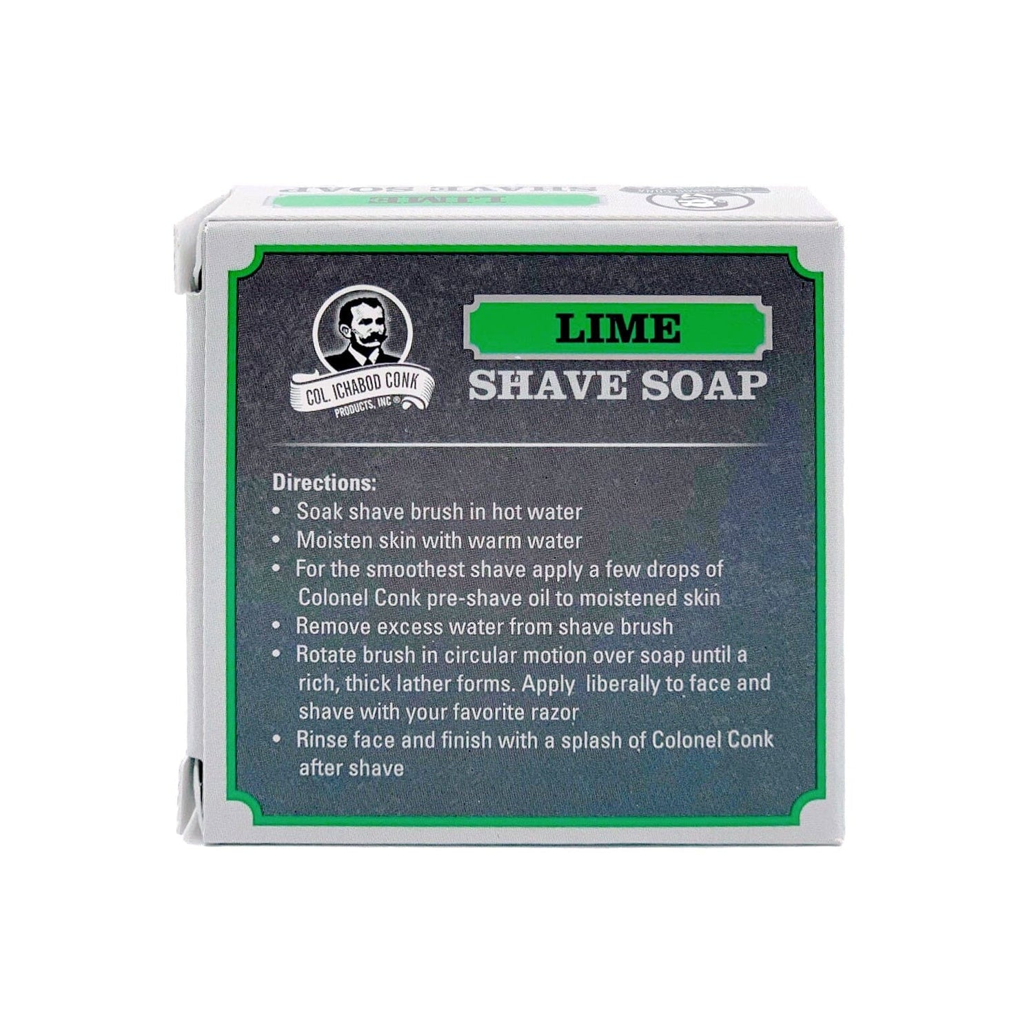 Col. Conk Lime Shaving Soap Shaving Soap Col. Ichabod Conk