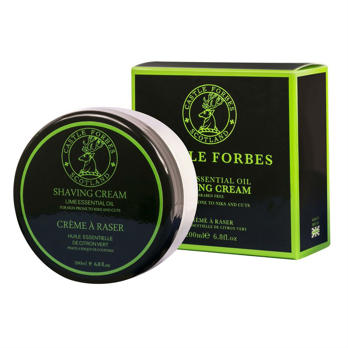 Castle Forbes Lime Oil Shaving Cream Shaving Cream Castle Forbes