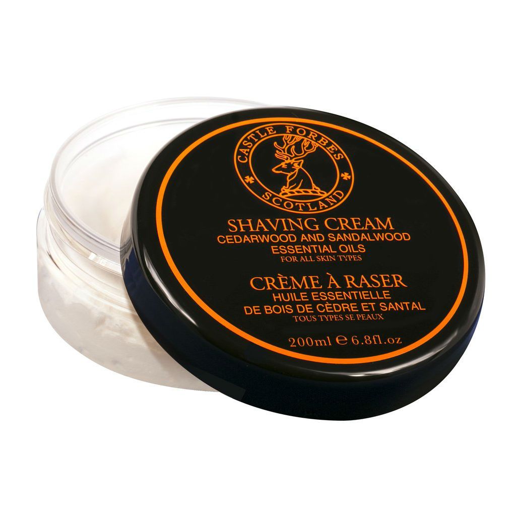 Castle Forbes Cedar and Sandalwood Shaving Cream Shaving Cream Castle Forbes