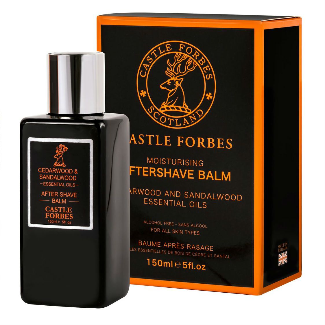 Castle Forbes Cedar and Sandalwood Aftershave Balm Aftershave Castle Forbes