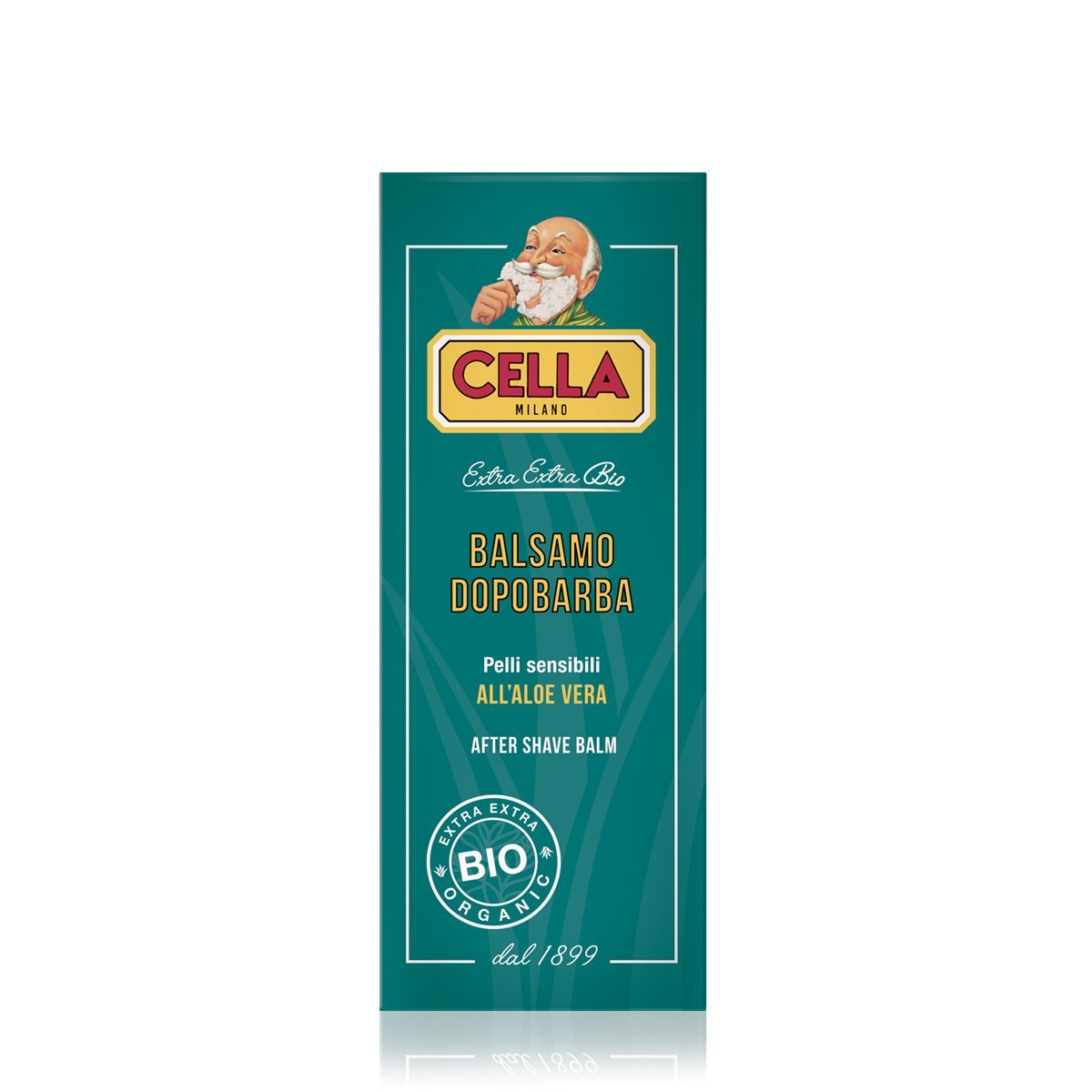 Cella Bio Organic After Shave Balm with Aloe Vera Aftershave Balm Cella