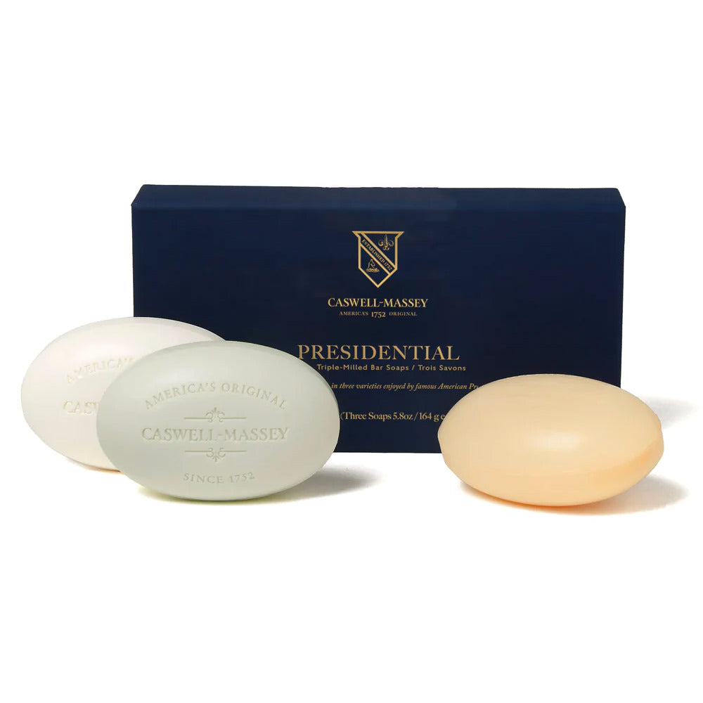 Caswell-Massey Heritage Presidential Three Soap Set Body Soap Caswell-Massey