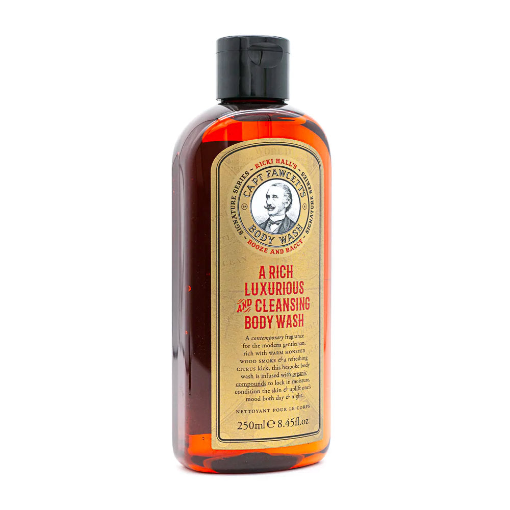 Captain Fawcett Booze and Baccy Body Wash Men's Body Wash Captain Fawcett