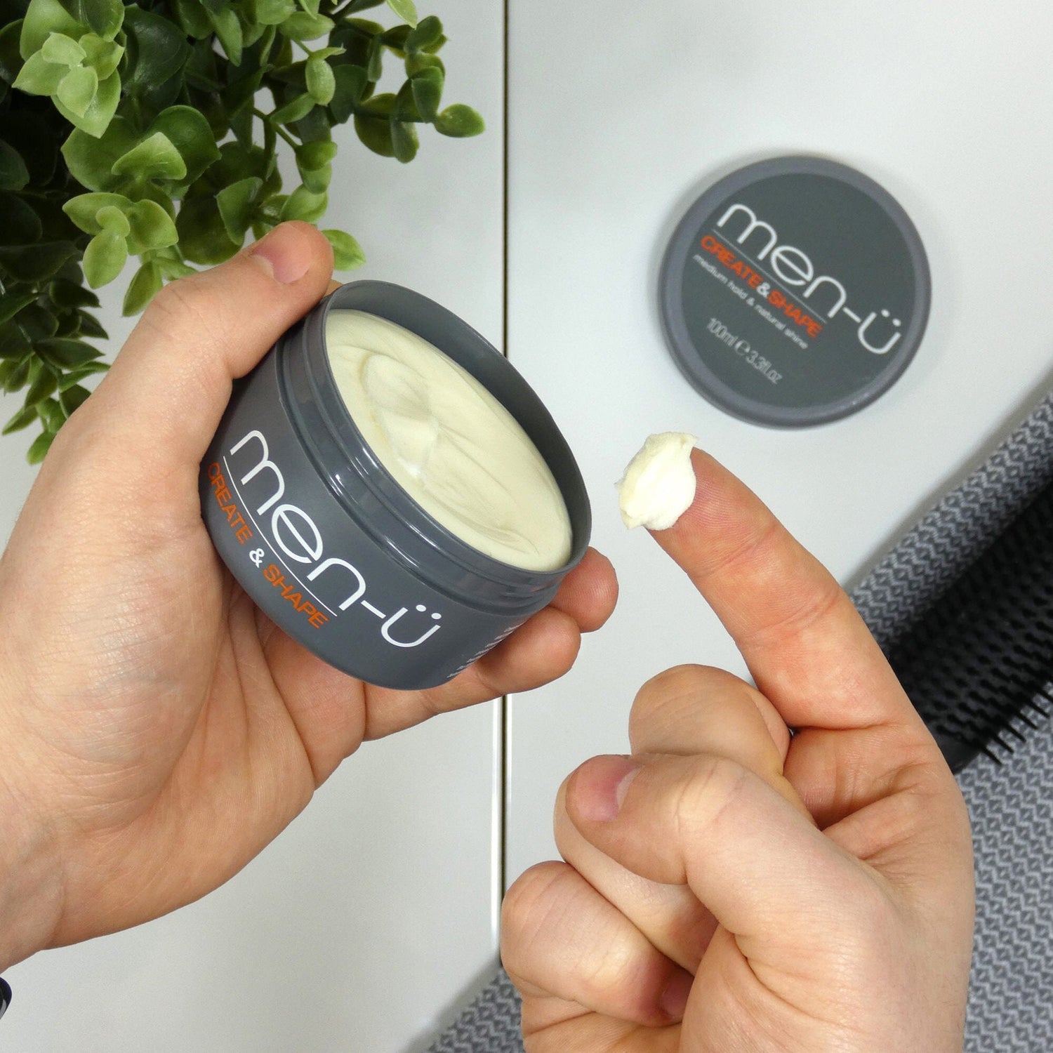 men-u Ultra Create and Shape Hair Pomade Men's Grooming Cream Men-U