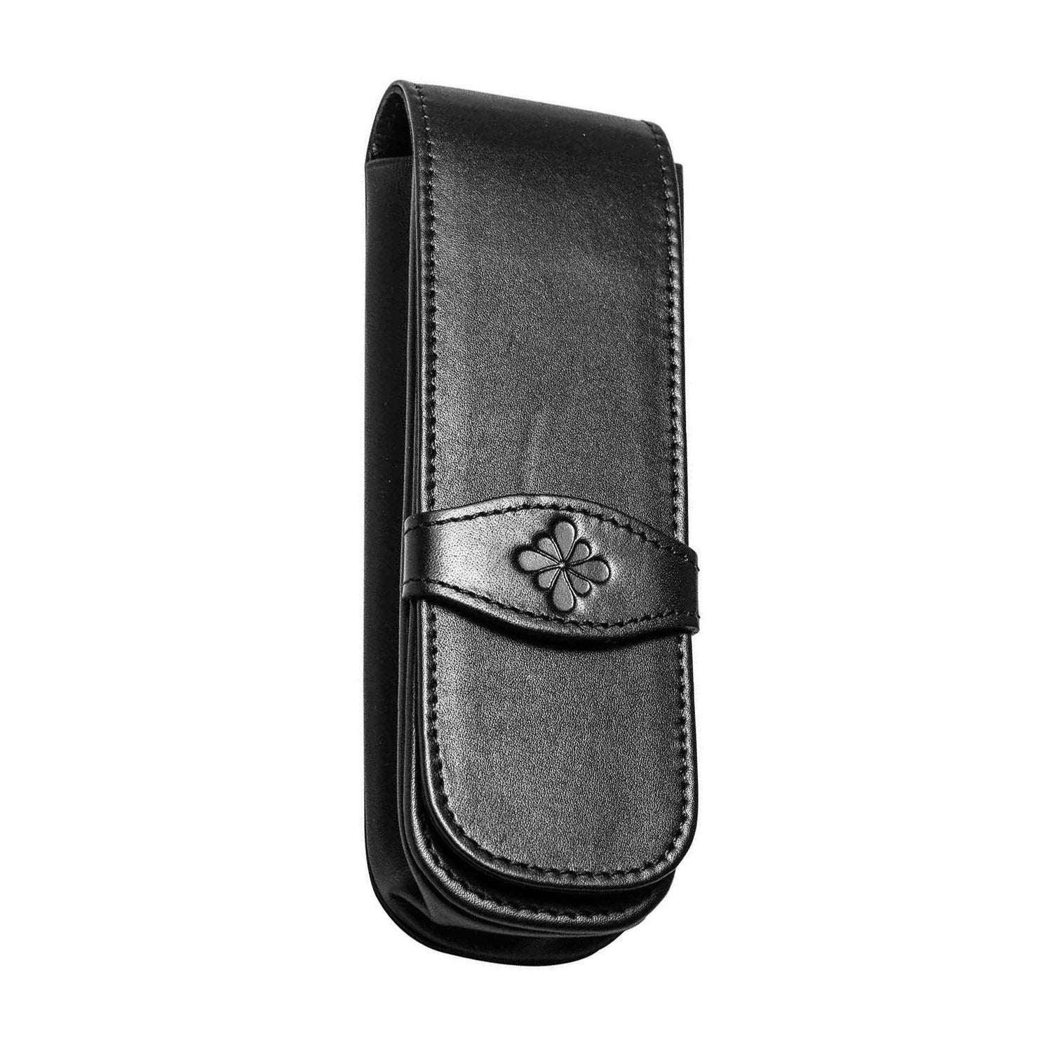 Diplomat Leather Pouch, 2 Pens Pen Case Diplomat