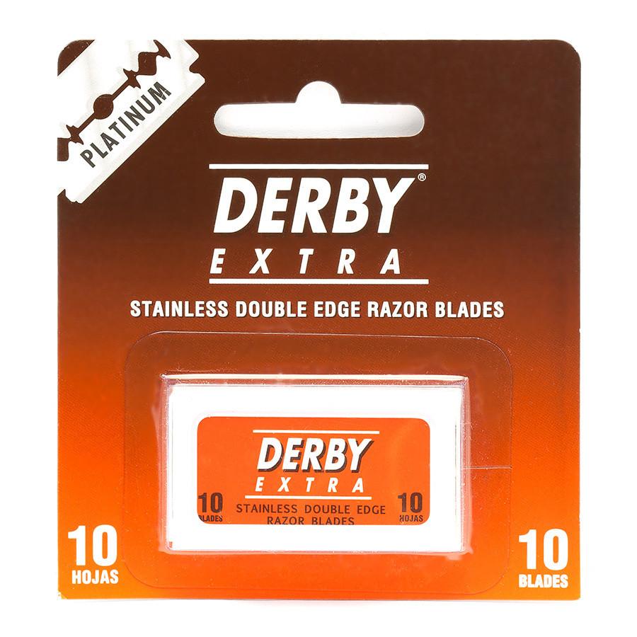 10 Derby Platinum Double-Edge Stainless Safety Razor Blades Razor Blades Derby