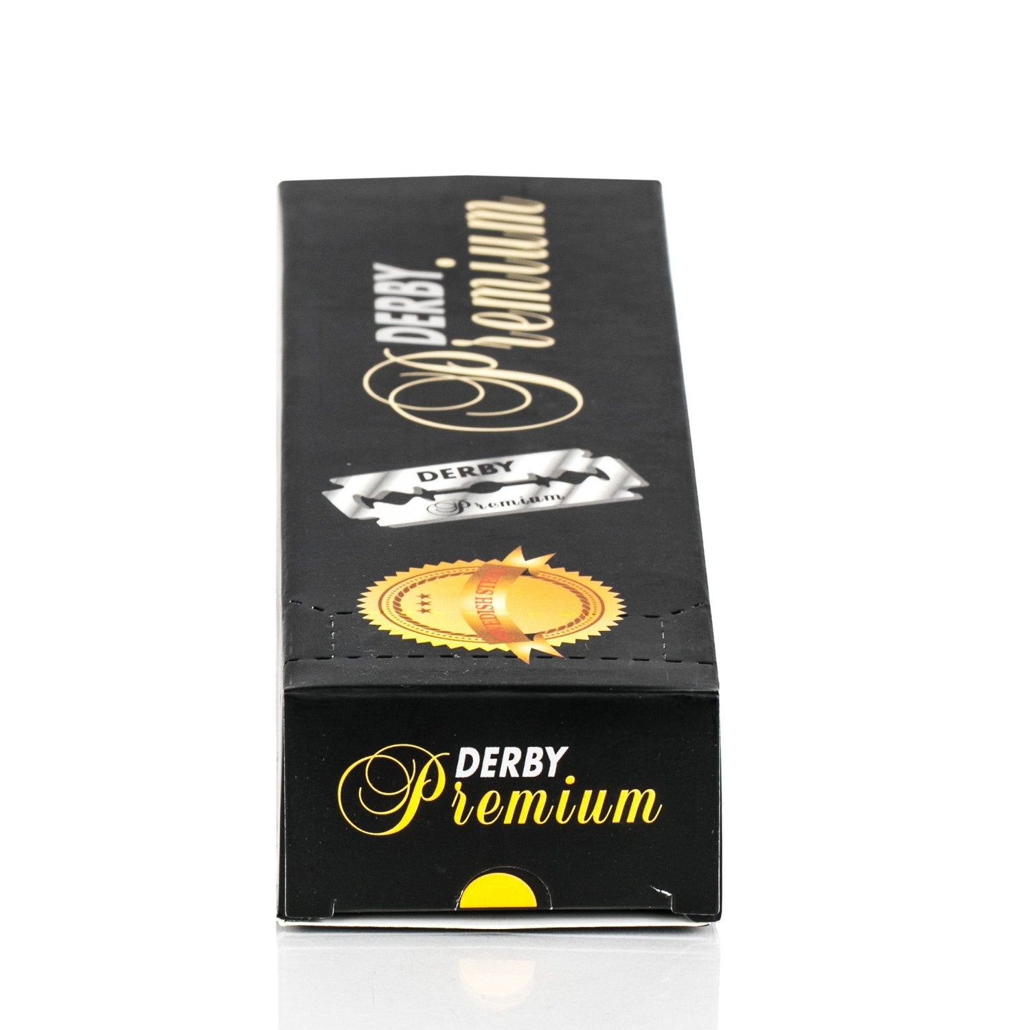 100 Derby Premium Double-Edge Stainless Safety Razor Blades, Made with Swedish Steel Razor Blades Derby