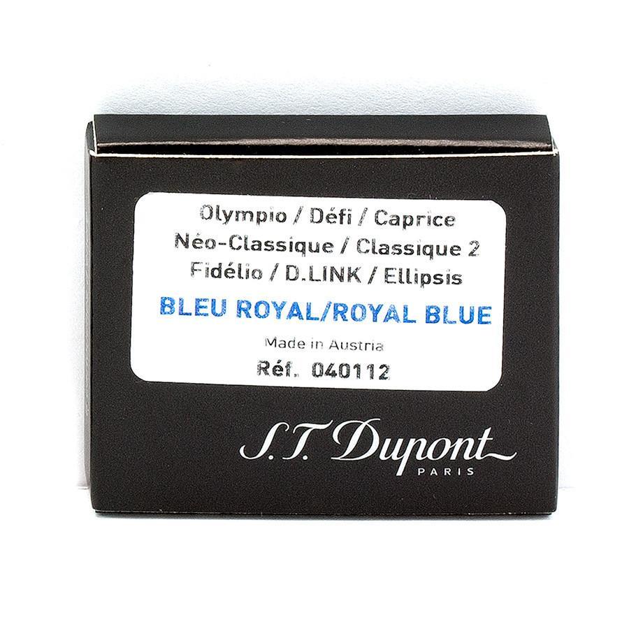 S.T. Dupont Fountain Pen Ink Cartridges, 6-pack Ink & Refill S.T. Dupont Royal Blue 