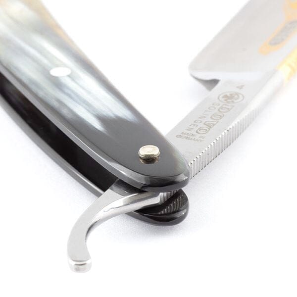 DOVO Prima Straight Razor 5/8”, Horn Scales Straight Razor DOVO