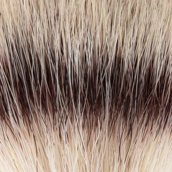 DOVO Synthetic Silvertip Fibre Shaving Brush, Ebony Handle Shaving Brushes DOVO