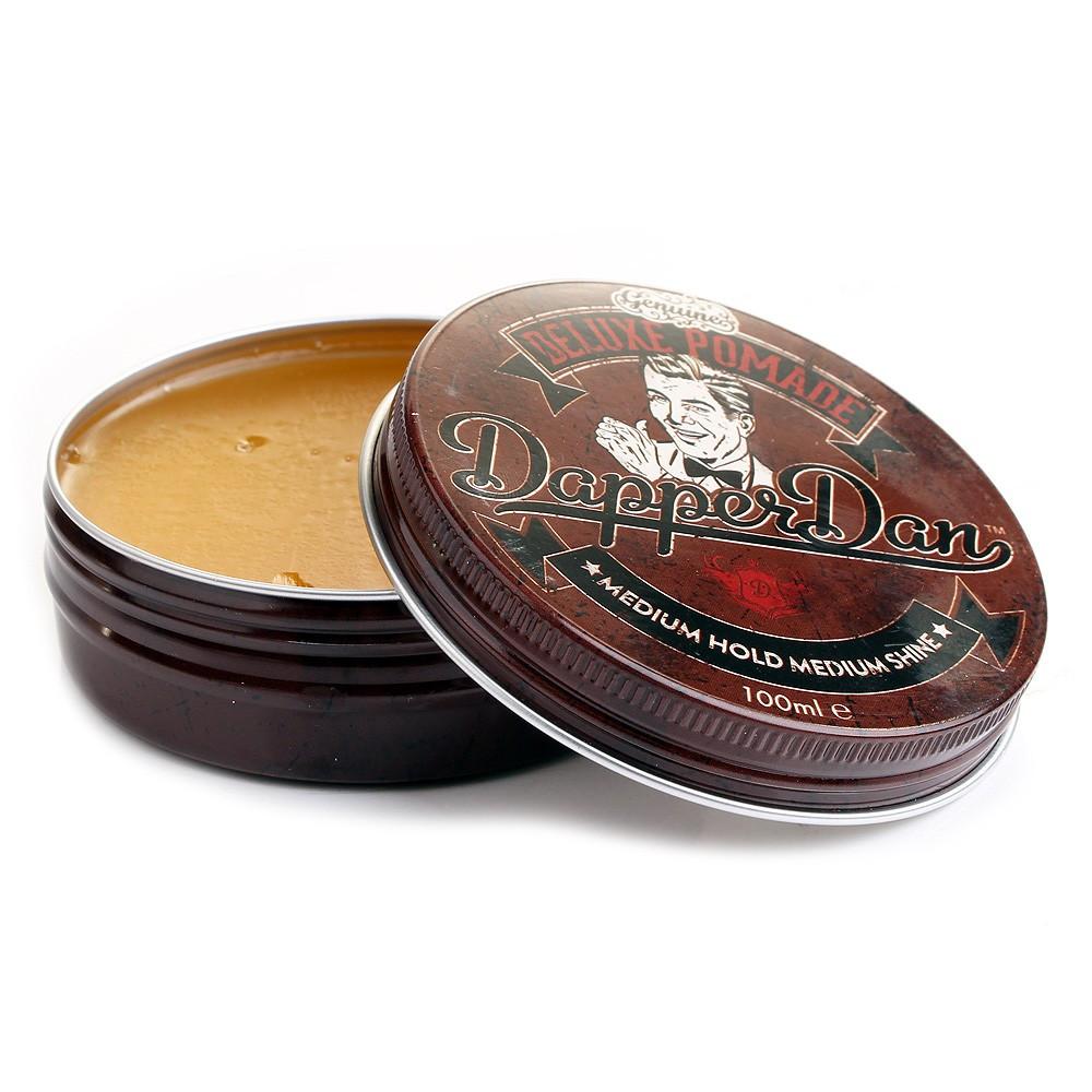Dapper Dan Deluxe Pomade with Medium Hold and Medium Shine 100 ml Men's Hair Lotion Dapper Dan