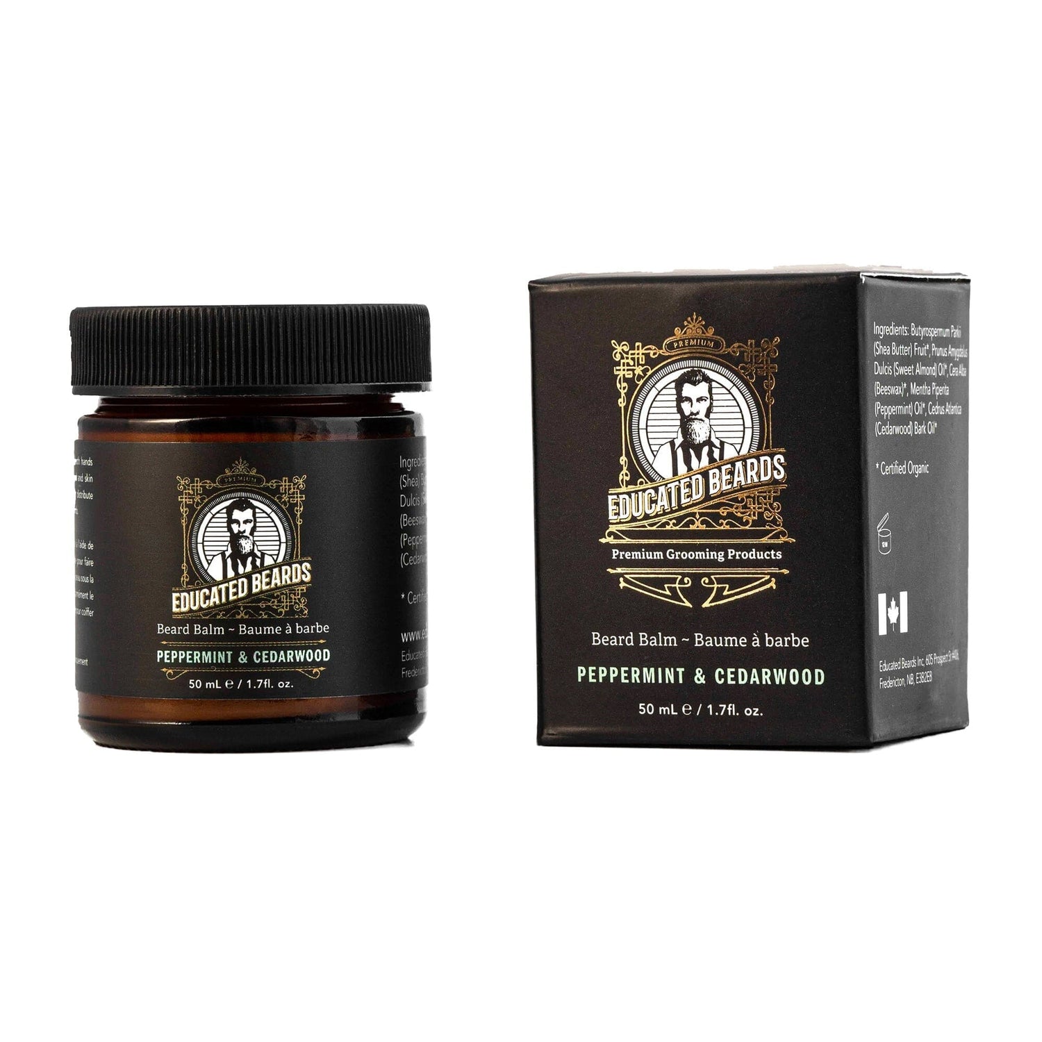 Educated Beards Beard Balm Beard Balm Educated Beards Peppermint & Cedarwood