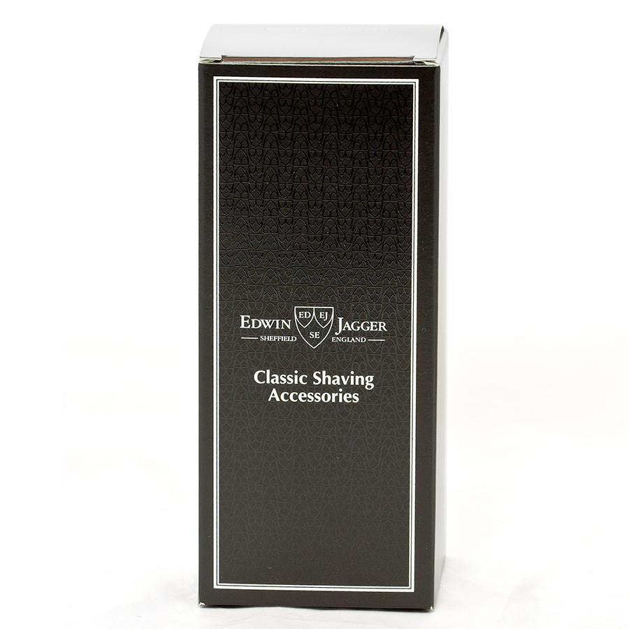 Edwin Jagger Best Badger Shaving Brush and Stand in Light Horn, Medium Badger Bristles Shaving Brush Edwin Jagger