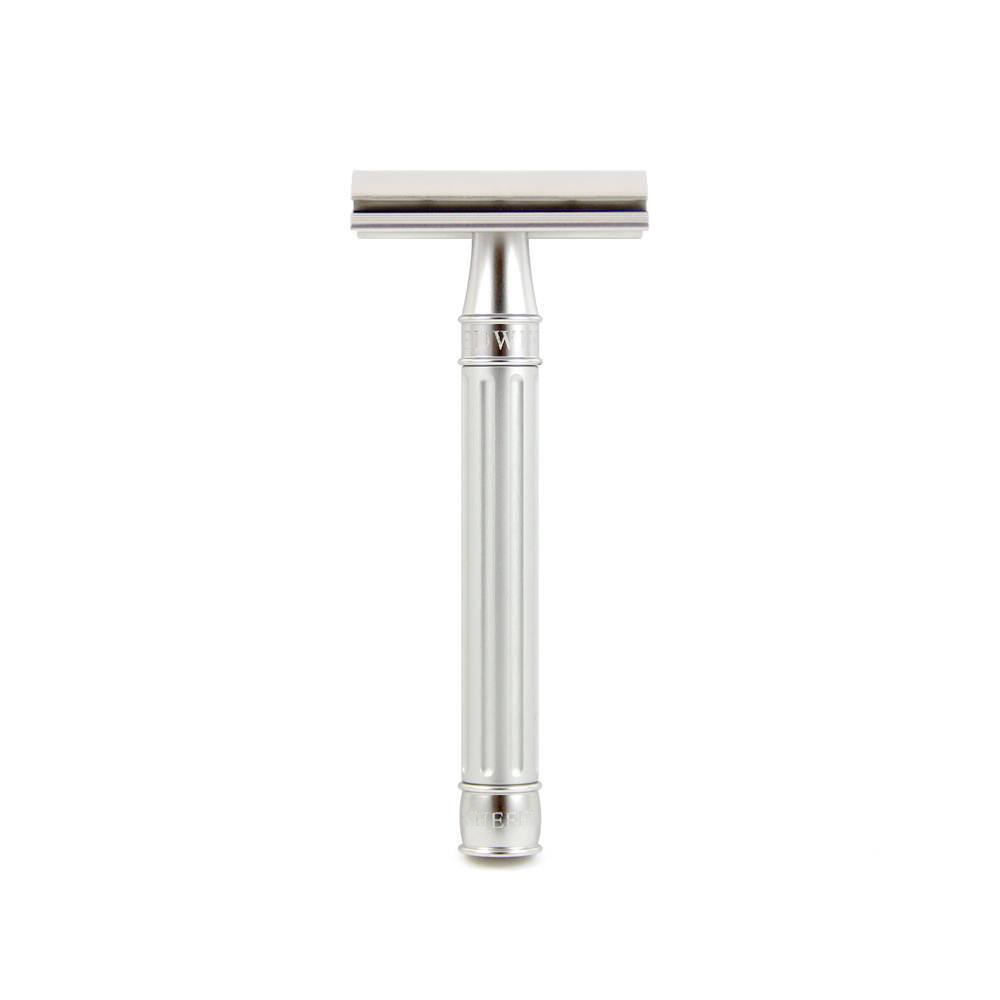 Edwin Jagger 3ONE6 Stainless Steel Double Edge Safety Razor Double Edge Safety Razor Edwin Jagger Anodized Silver