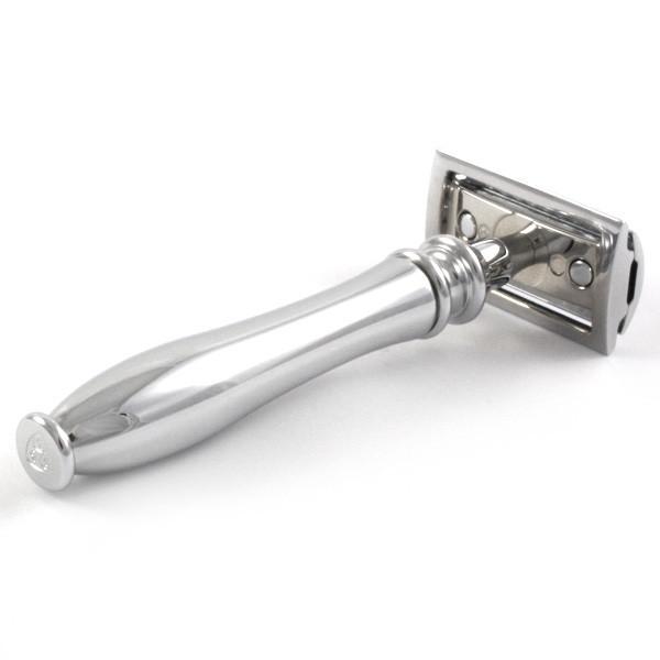 Edwin Jagger Chatsworth Classic Double-Edge Razor, Polished Double Edge Safety Razor Edwin Jagger