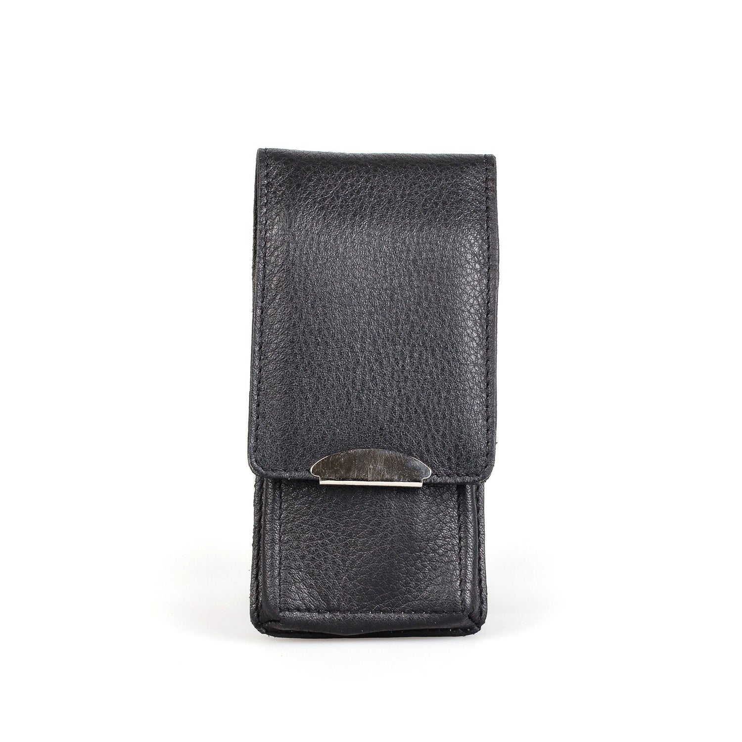Erbe Solingen 4-Piece Travel Manicure Set, Black Cowhide Snap Case Manicure Set Erbe Solingen