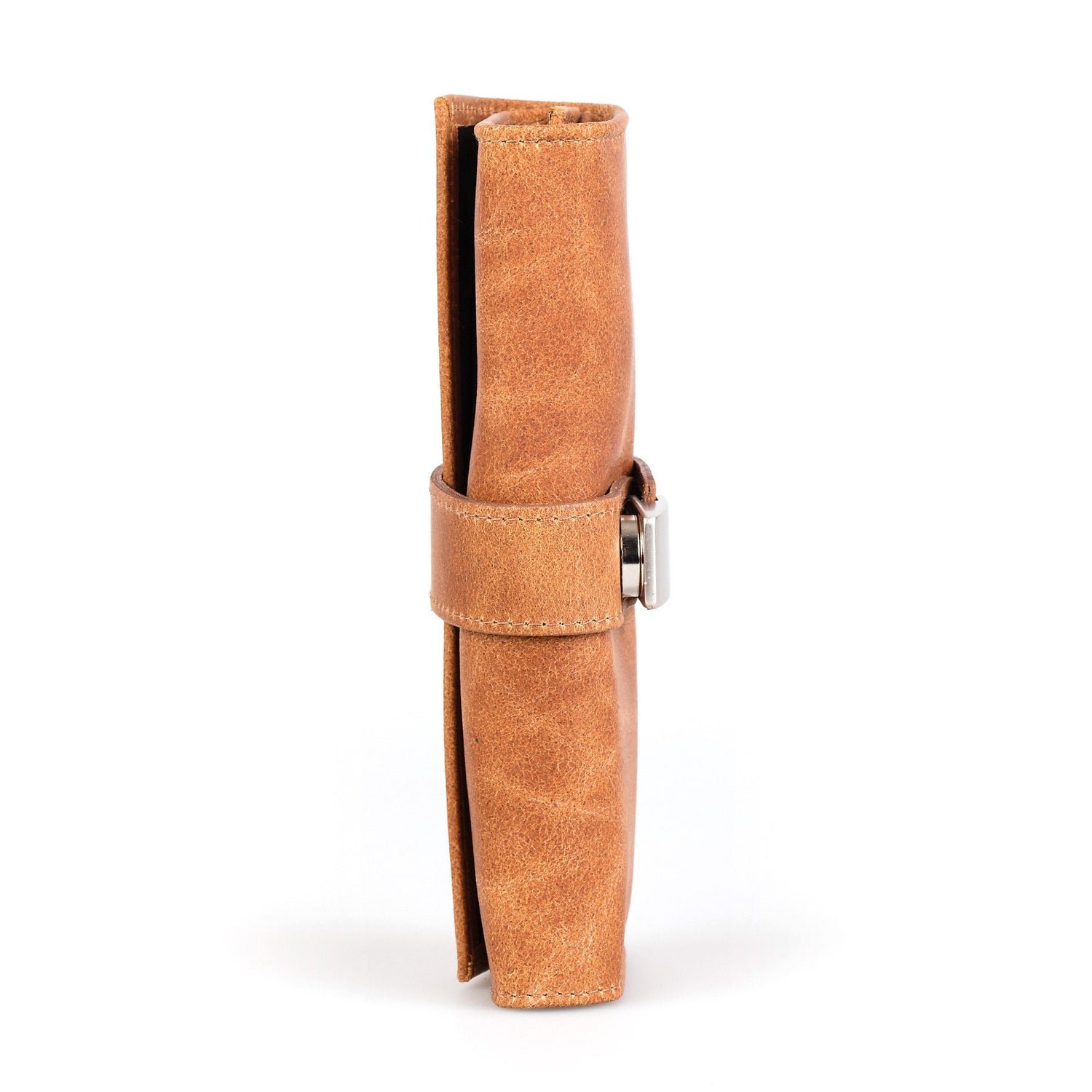 Erbe Solingen 5-Piece Manicure Set, Cognac Leather Roll Case Manicure Set Erbe Solingen