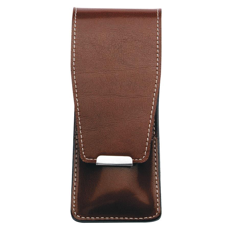 Erbe Solingen 4-Piece Manicure Set, Antique Cowhide Brown Snap Case Manicure Set Erbe Solingen