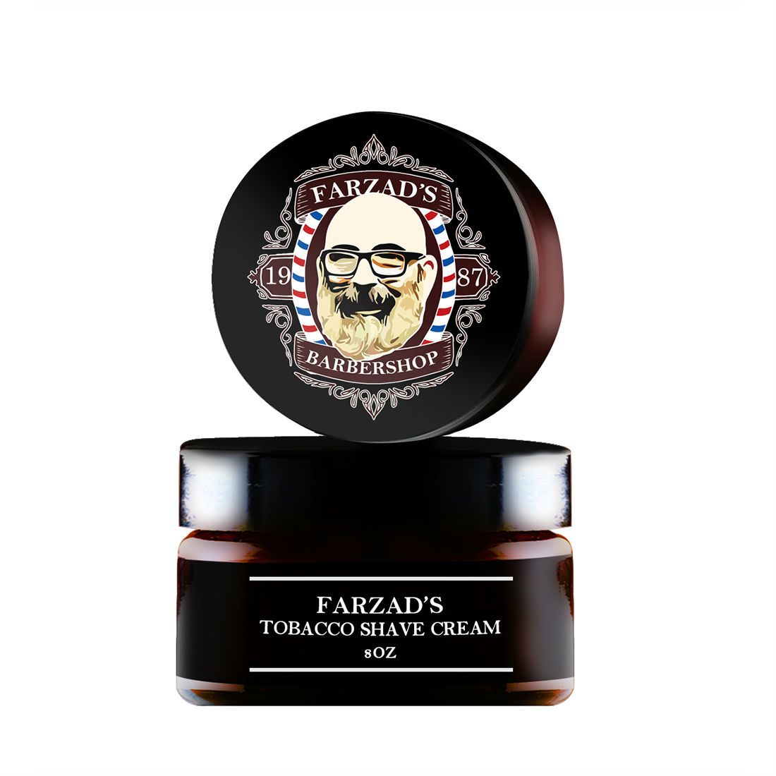 FARZAD'S Tobacco Shave Cream Shaving Cream Crown Shaving Co