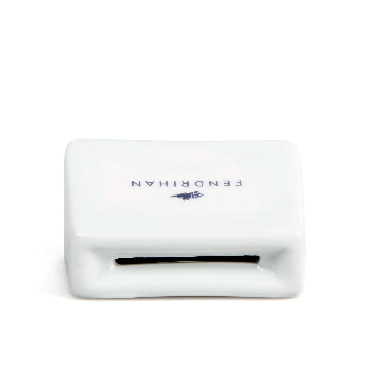 Fendrihan Porcelain Rectangular Blade Bank Razor Blades Disposal Case Fendrihan