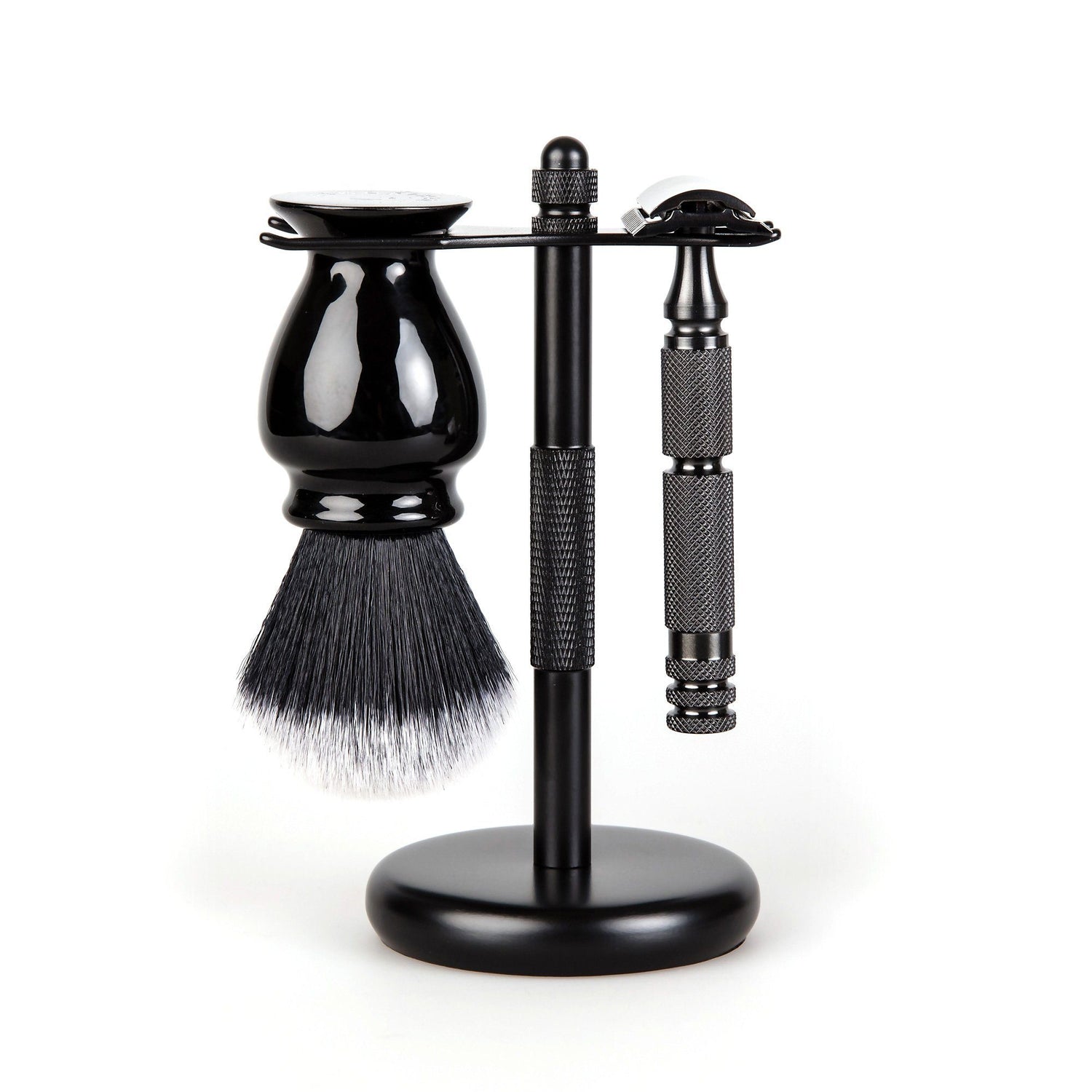 3-Piece Wet Shaving Set with Stainless Steel Safety Razor, Save $12 Shaving Gift Set Fendrihan Adventurer MK II 22 mm