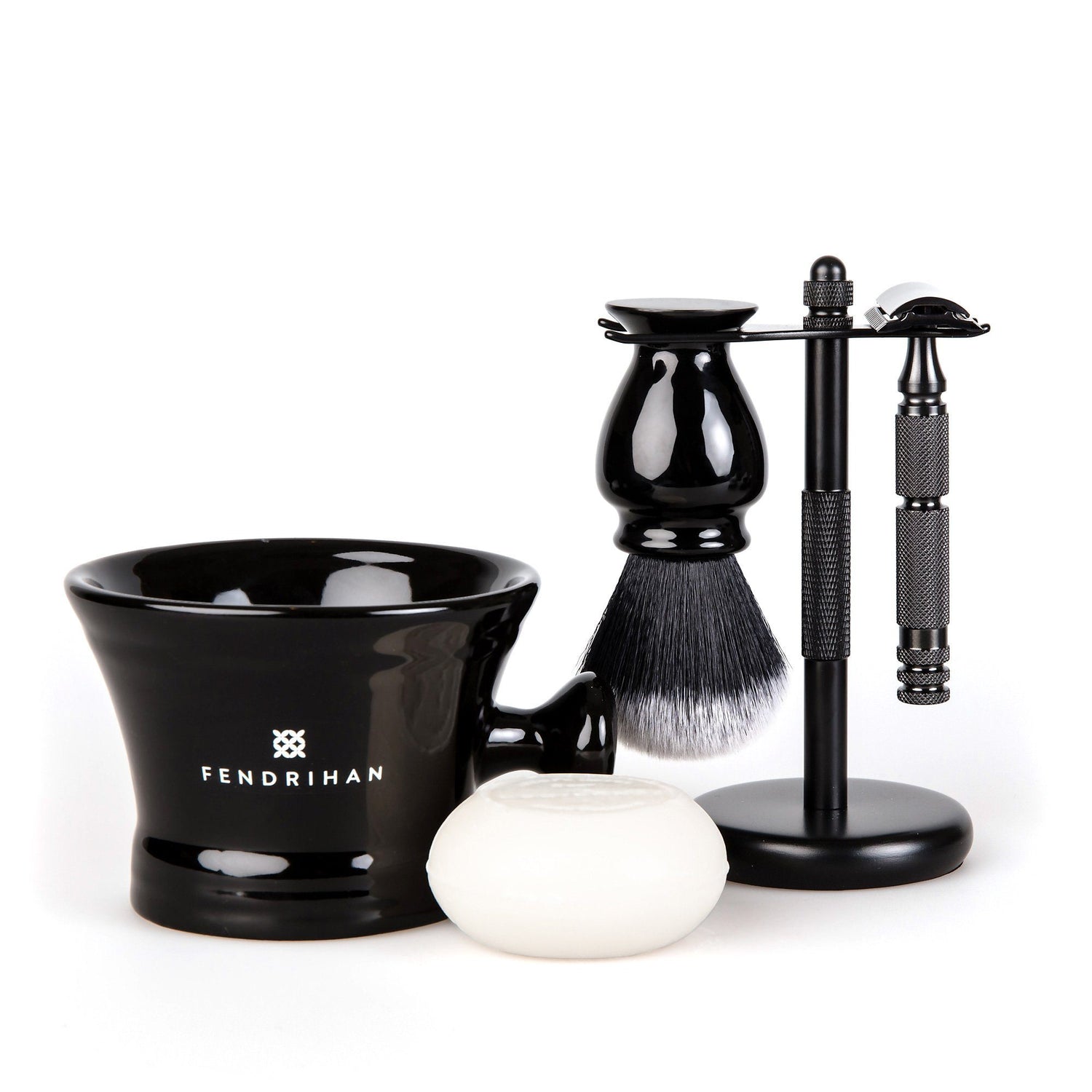 5-Piece Wet Shaving Set with Stainless Steel Safety Razor, Save $25 Shaving Gift Set Fendrihan Adventurer MK II 22 mm Coconut & Vanilla