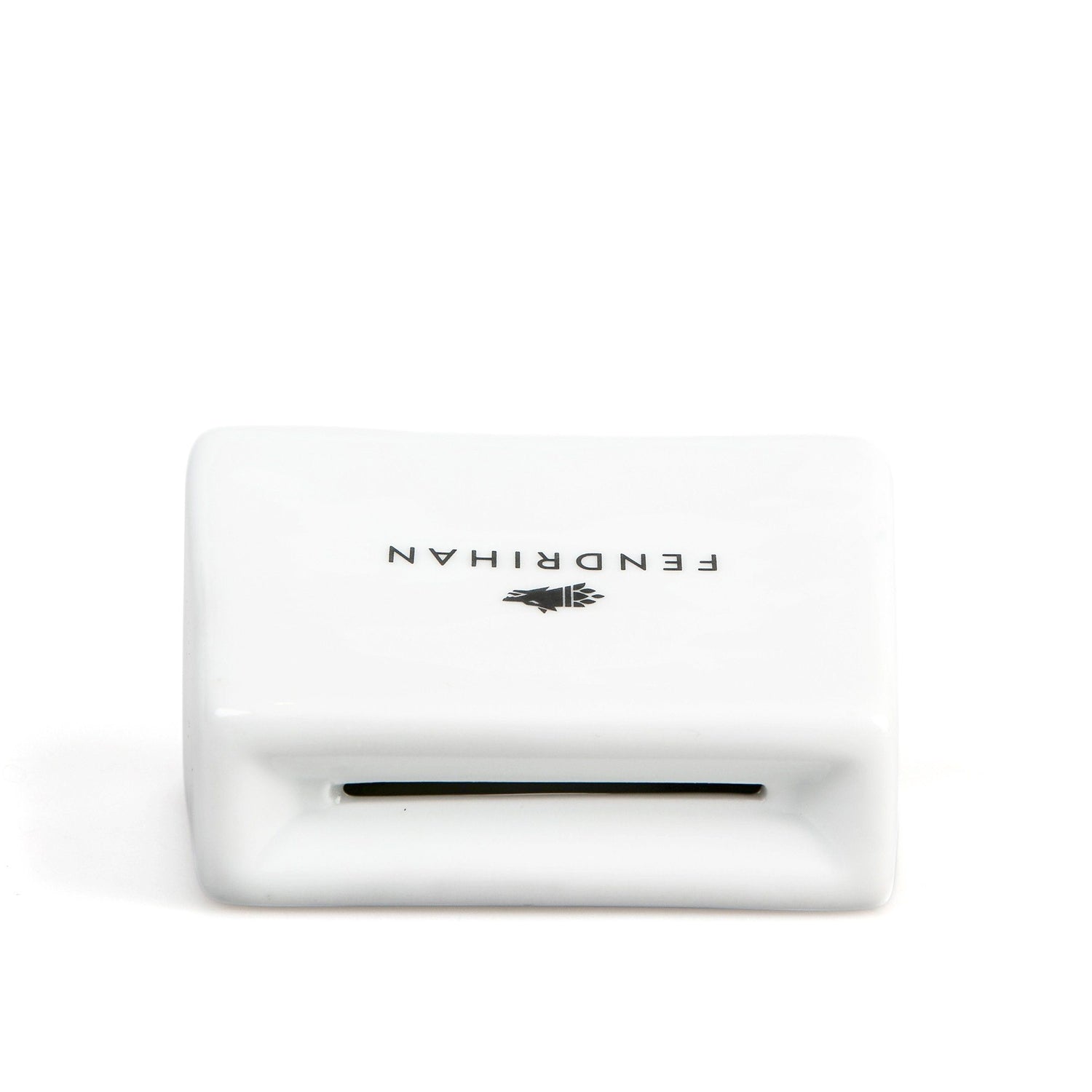 Fendrihan Porcelain Rectangular Blade Bank Razor Blades Disposal Case Fendrihan