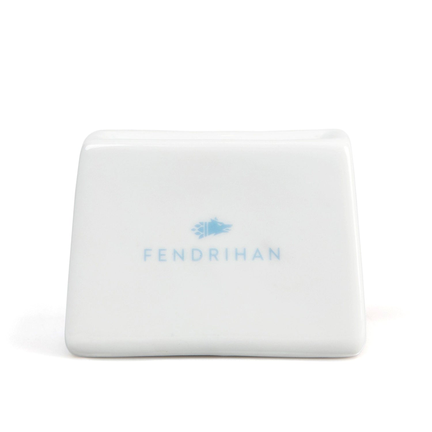 Fendrihan Porcelain Rectangular Blade Bank Razor Blades Disposal Case Fendrihan Light Blue