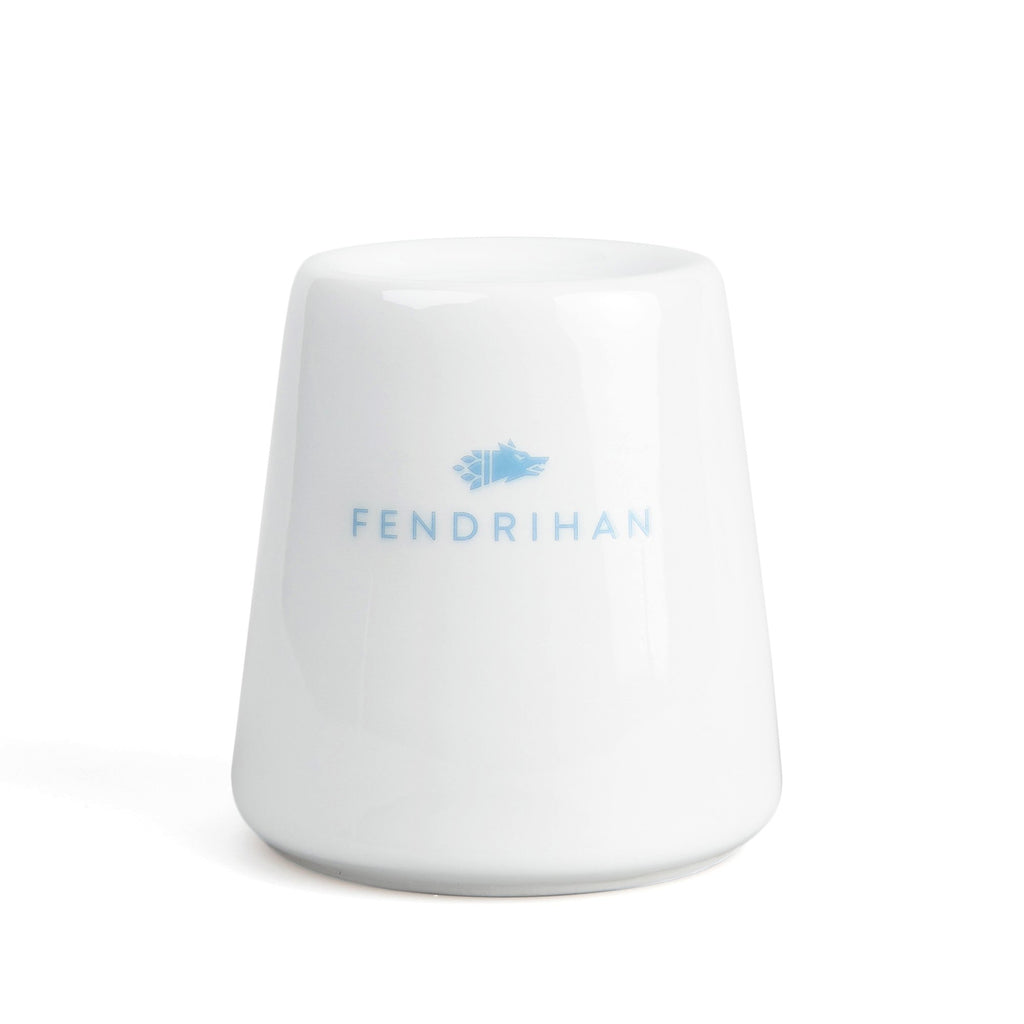 Fendrihan Porcelain Cylindrical Blade Bank Razor Blades Disposal Case Fendrihan Light Blue 