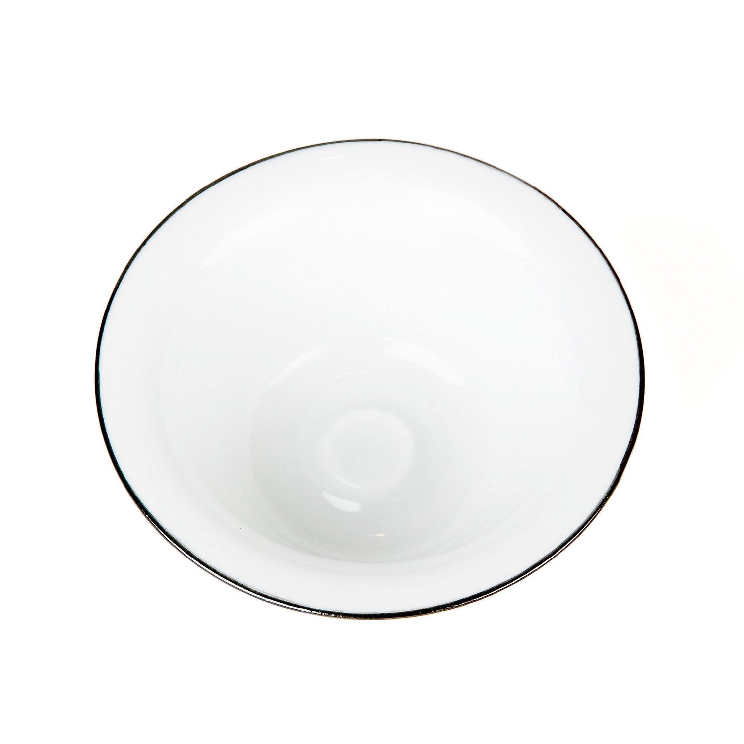 Fendrihan Porcelain Shaving Bowl, Hand-Painted Rim Shaving Bowl Fendrihan