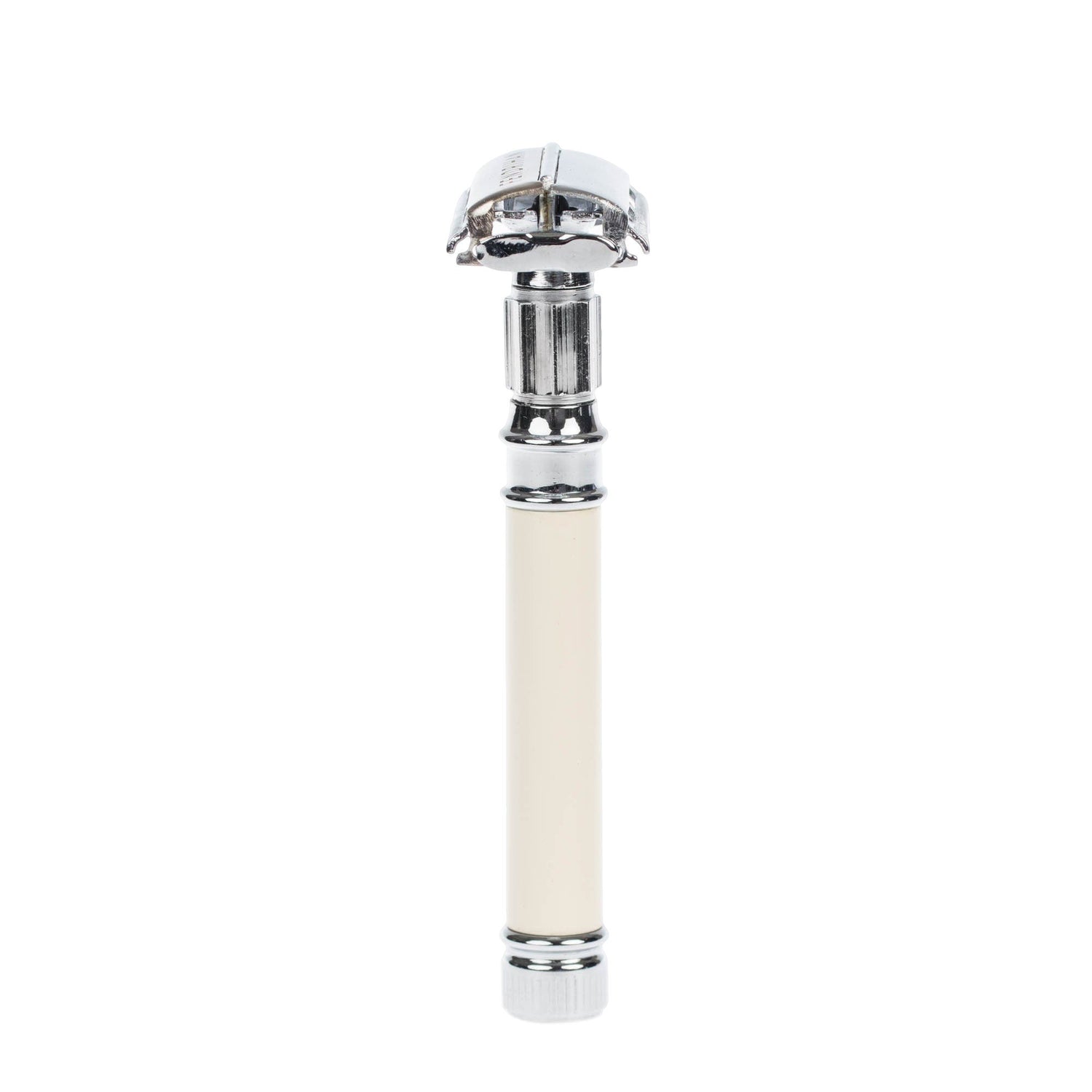 Fendrihan Butterfly Safety Razor, Faux Ivory Handle Double Edge Safety Razor Fendrihan