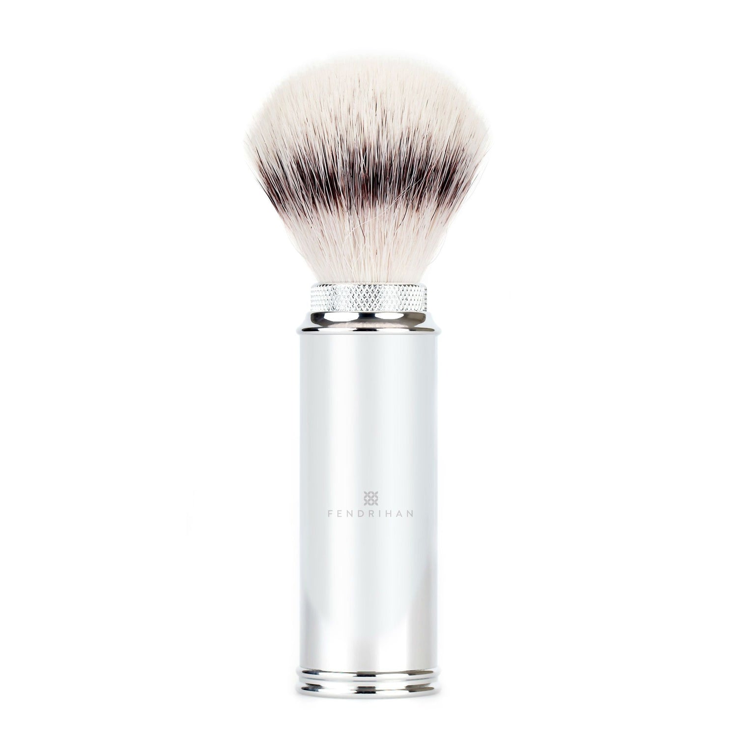 Fendrihan Travel Shaving Brush, Silvertip Fibre Synthetic Bristles Shaving Brush Fendrihan