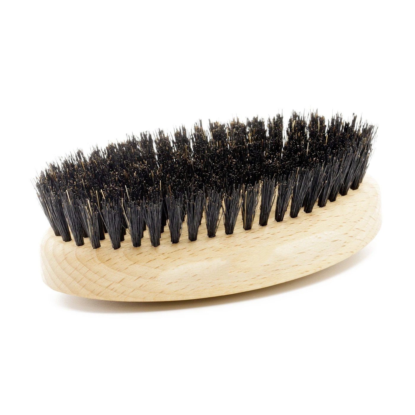 Men's Beechwood Military Hairbrush with Pure Soft or Wild Boar Bristles - Made in Germany Hair Brush Fendrihan