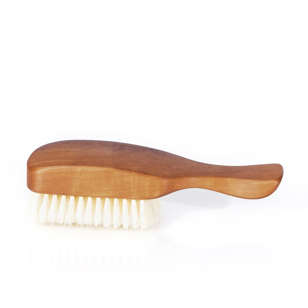 Men's Pearwood Hairbrush with Extra-Soft Light Bristles - Made in Germany Hair Brush Fendrihan 