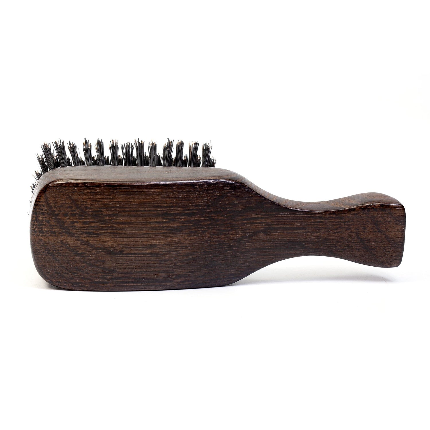 Fendrihan Exclusive Handmade Smoked Oak and Calcutta Boar Bristle Brush, Made in Germany Hair Brush Fendrihan