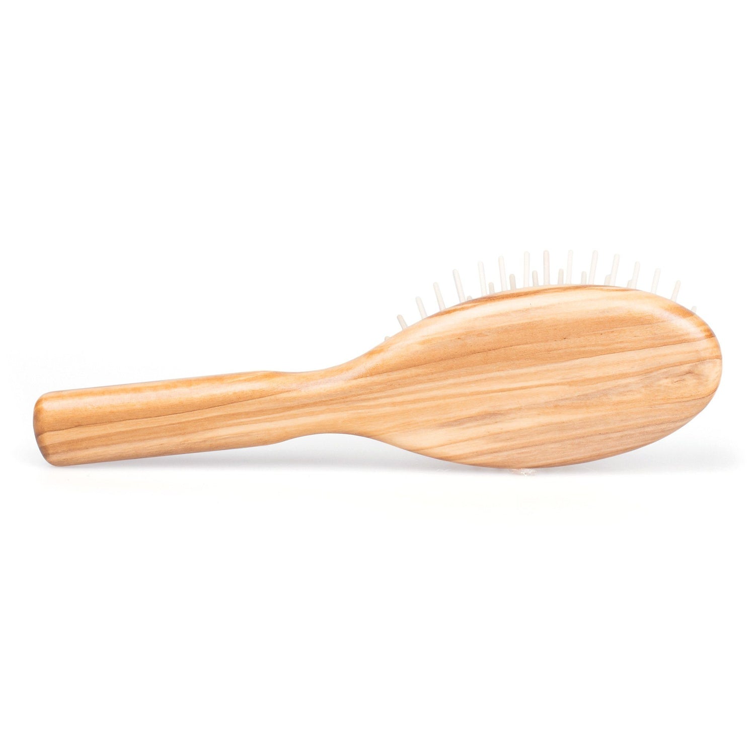 Fendrihan Oval Olivewood Pneumatic Brush with Wooden Pins – Made in Germany Hair Brush Fendrihan
