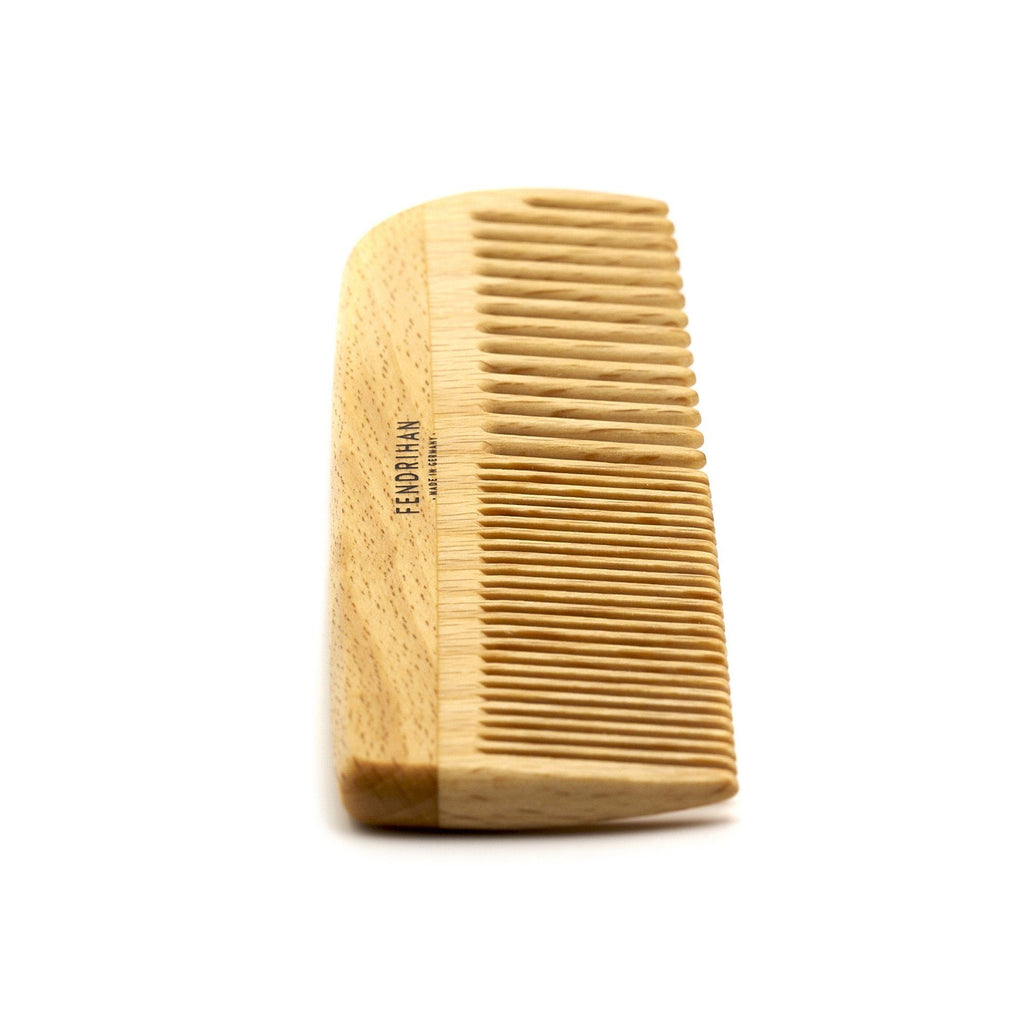 Fendrihan Beech wood Men's Comb with Rounded Teeth - Made in Germany Comb Fendrihan 