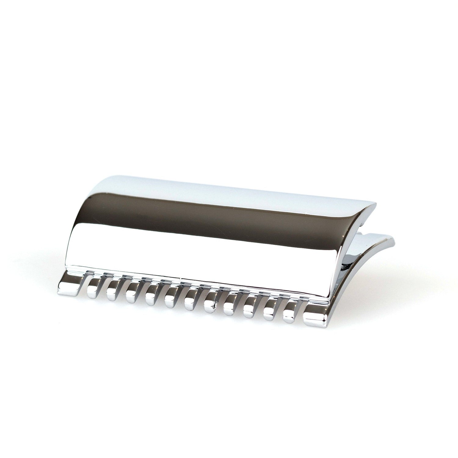Fendrihan “Kingston” Open Comb Safety Razor Head, Chrome Double Edge Safety Razor Head Fendrihan