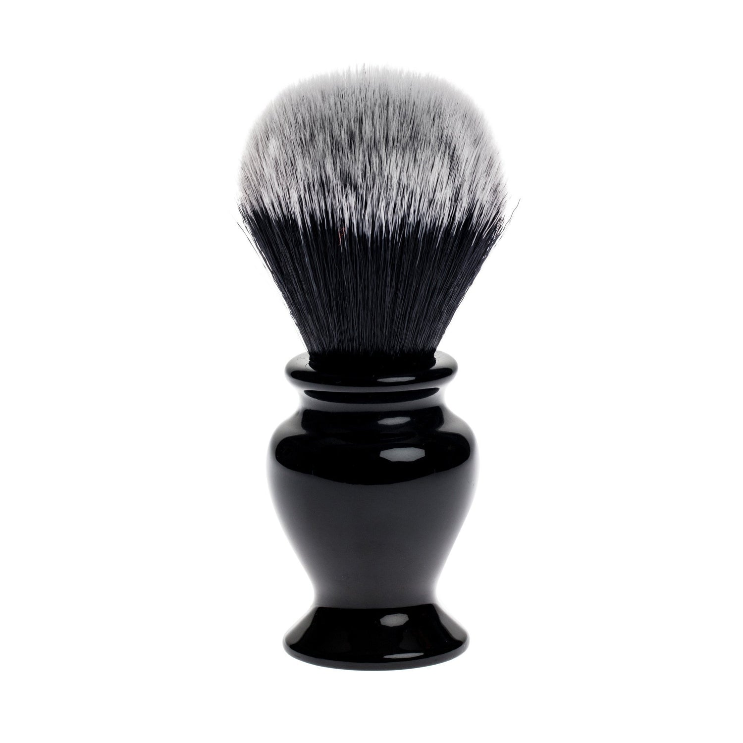 Fendrihan Black and White Synthetic Shaving Brush, Resin Handle Synthetic Bristles Shaving Brush Fendrihan 24 mm
