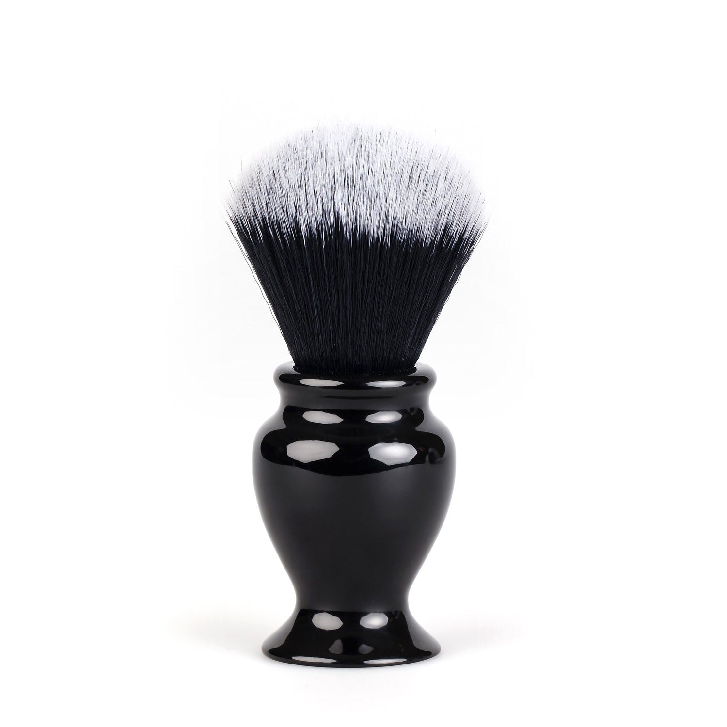 Fendrihan Black and White Synthetic Shaving Brush, Resin Handle Synthetic Bristles Shaving Brush Fendrihan 22 mm