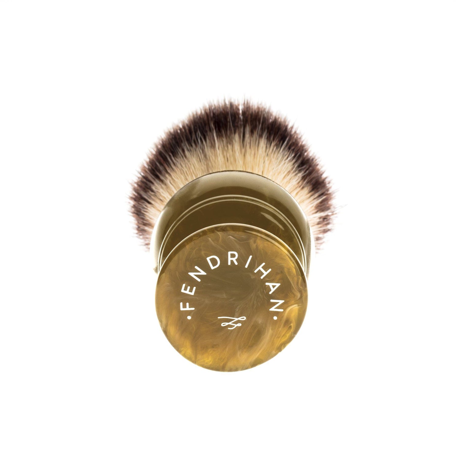 Fendrihan Synthetic Shaving Brush, Resin Handle Synthetic Bristles Shaving Brush Fendrihan