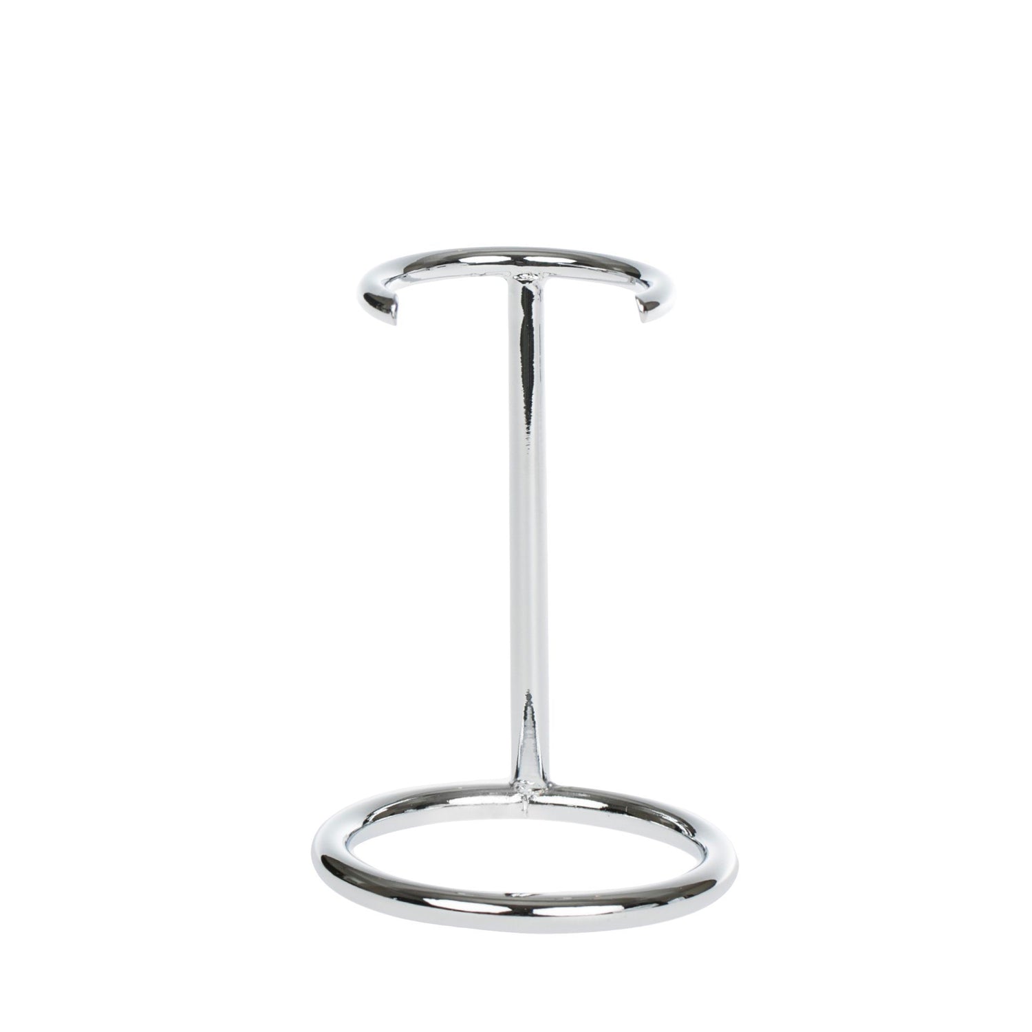 Fendrihan Shaving Brush Drip Stand, Metallic - Chrome Plated Shaving Stand Fendrihan