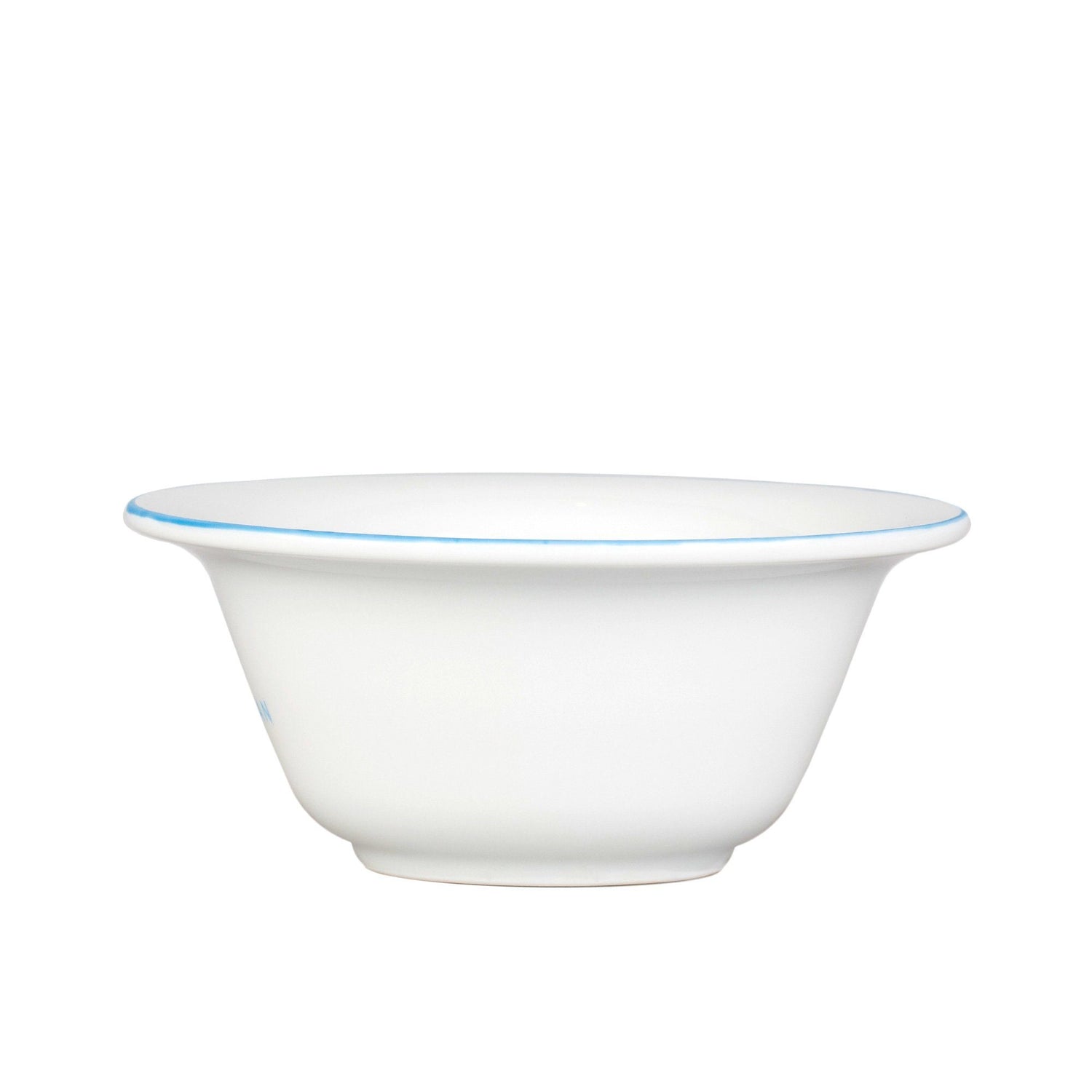 Fendrihan Porcelain Shaving Bowl, Hand-Painted Rim Shaving Bowl Fendrihan
