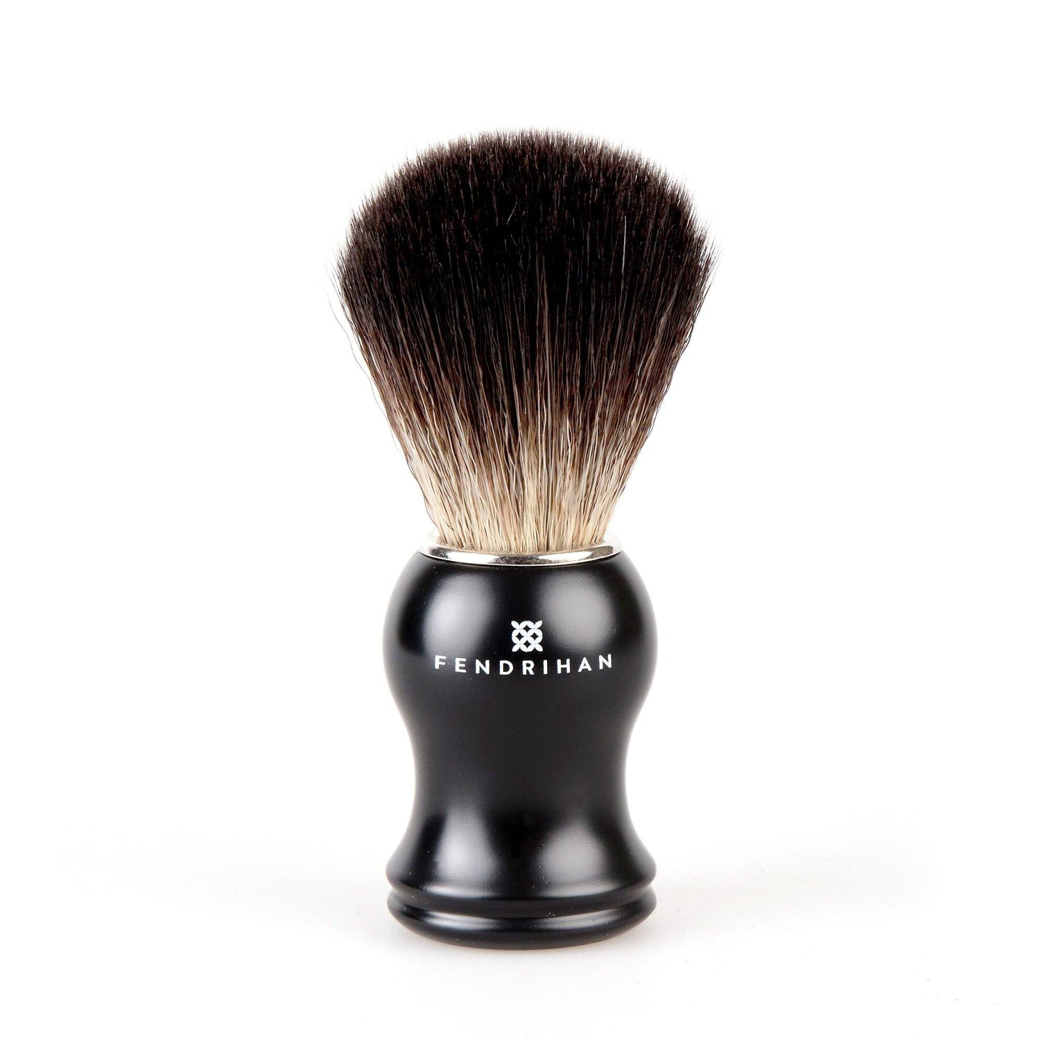 Fendrihan Black Synthetic Shaving Brush Synthetic Bristles Shaving Brush Fendrihan