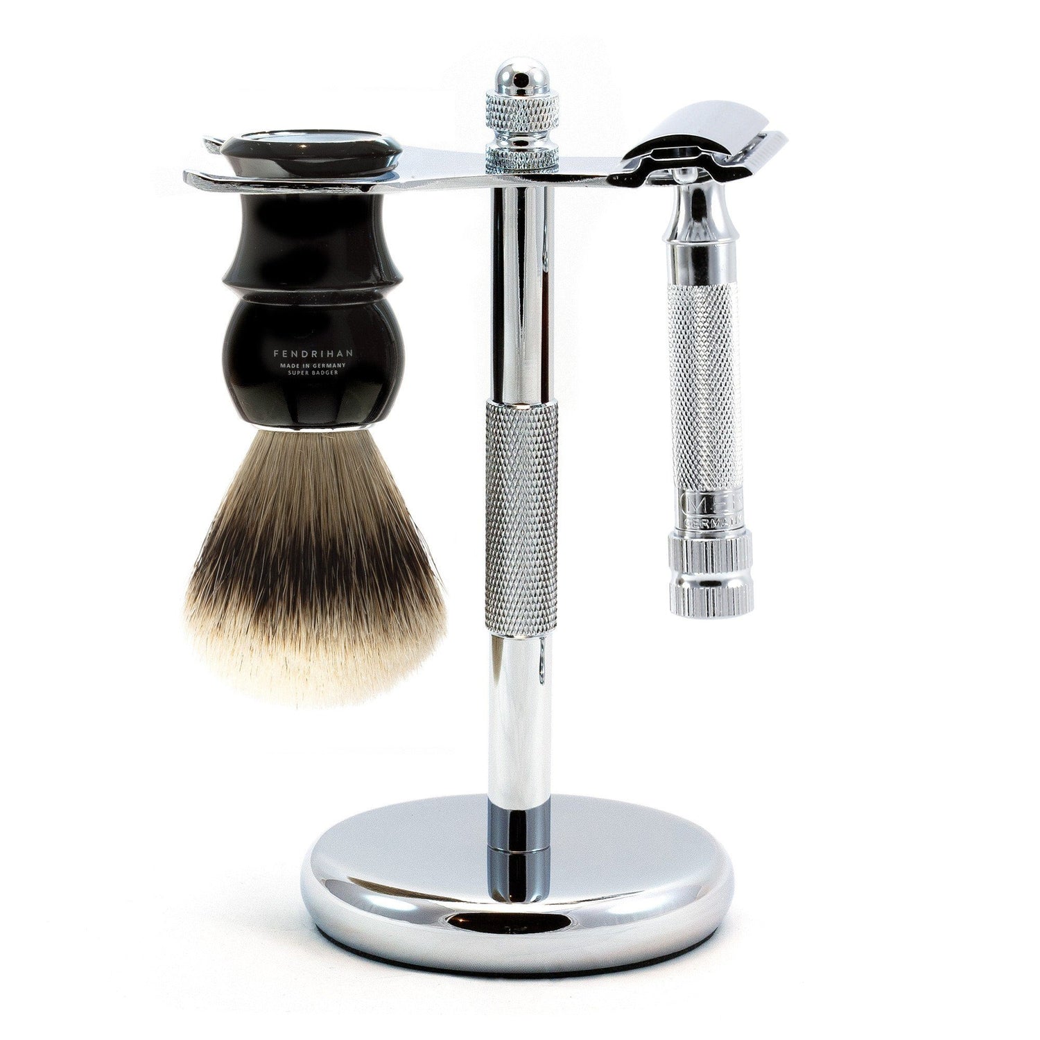 Merkur 34C HD 3-Piece Classic Wet-Shaving Kit, Save $25 Shaving Kit Fendrihan Black
