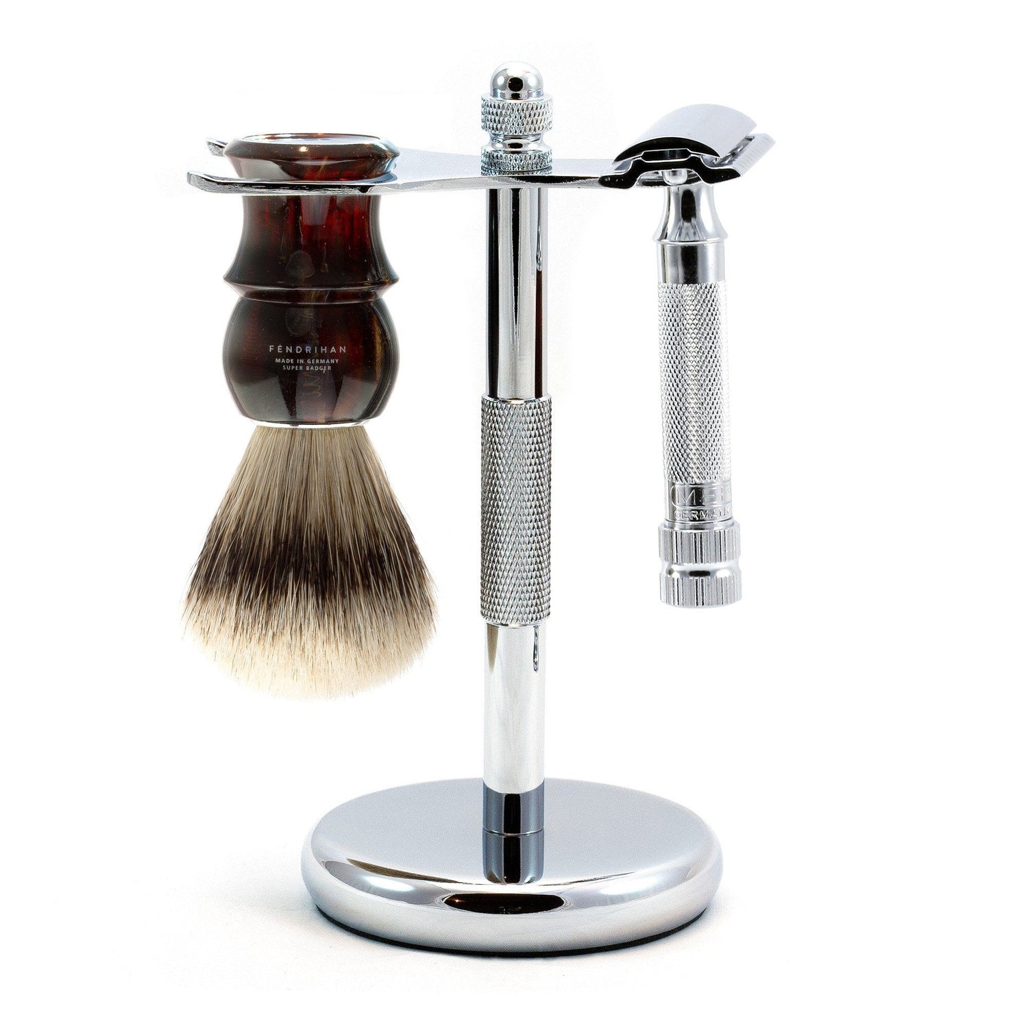 Merkur 34C HD 3-Piece Classic Wet-Shaving Kit, Save $25 Shaving Kit Fendrihan Tortoise