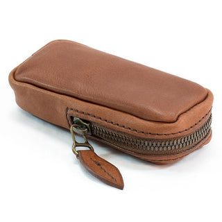 Fendrihan Ultimate Leather Top Zip Safety Razor Case by Ruitertassen Grooming Travel Case Fendrihan 