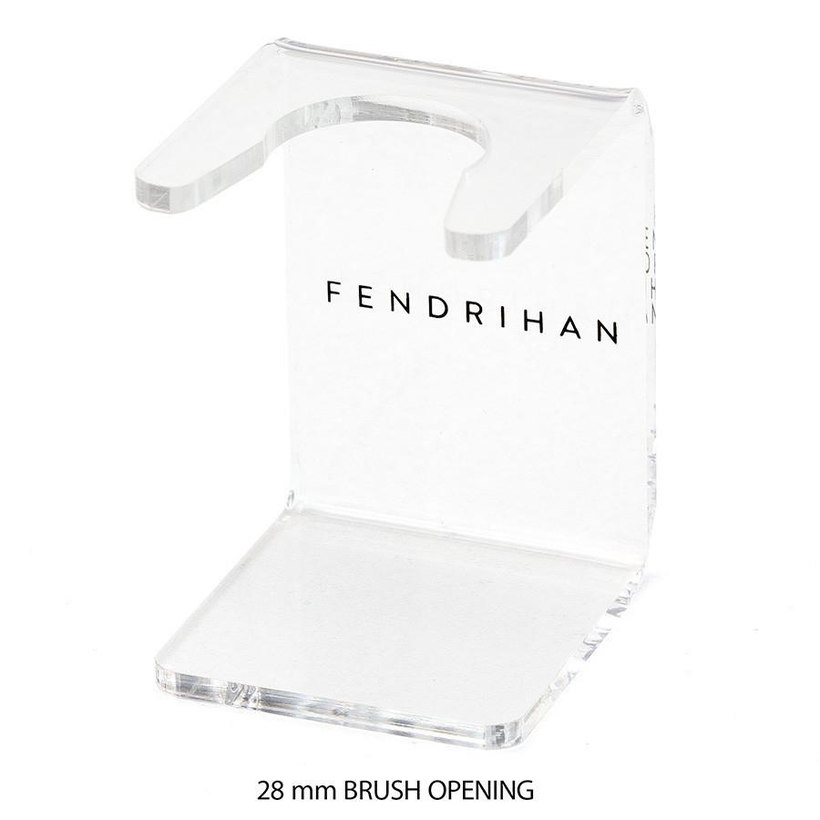 Fendrihan Clear Acrylic Shaving Brush Stand, Choose Size Shaving Stand Fendrihan