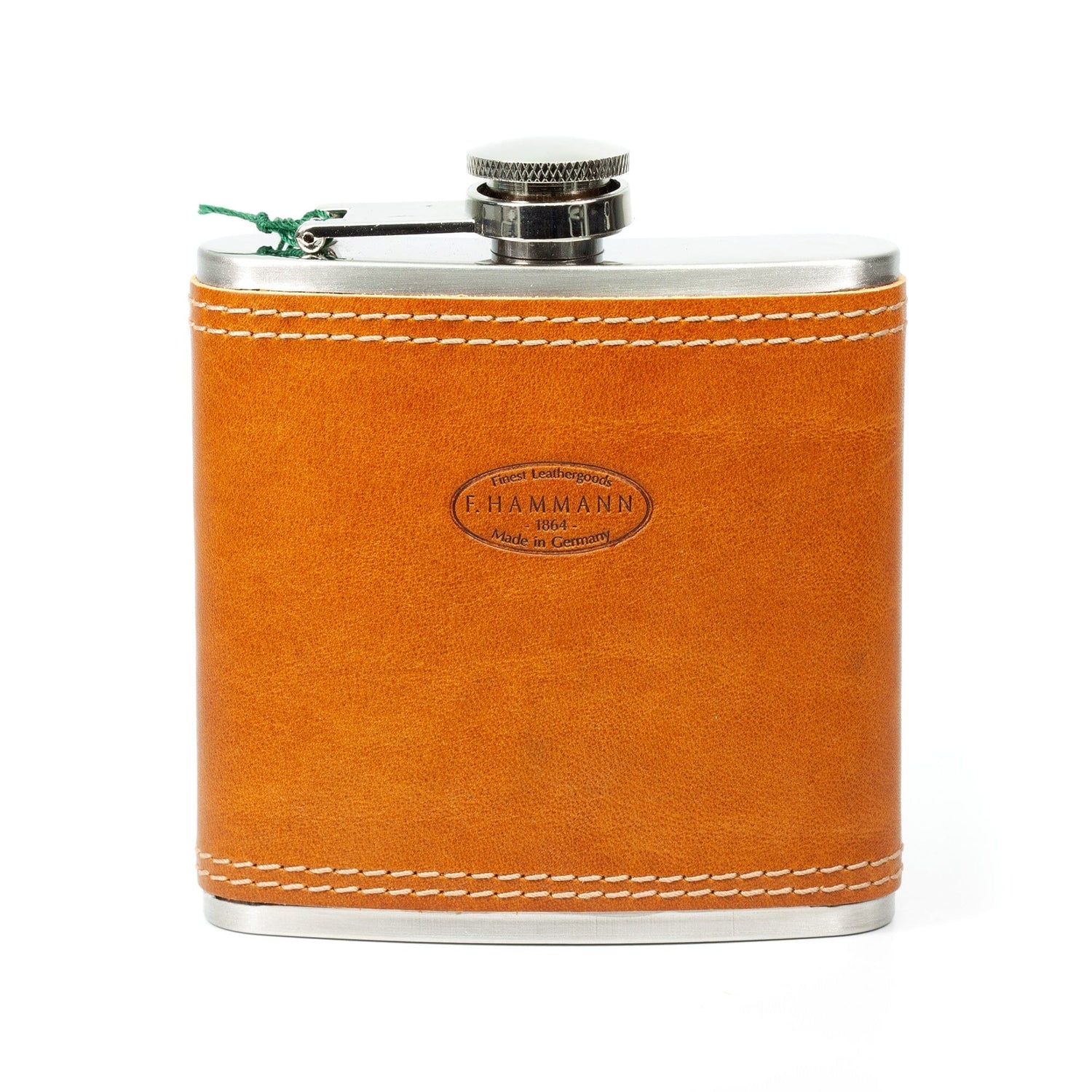 F. Hammann Stainless Steel Hip Flask, 150ml Flask F. Hammann